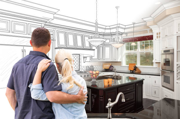 Professional Kitchen Island Installation technician working in Chester Heights, PA